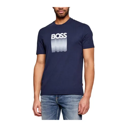 Hugo - Tops > T-Shirts - Blue - Hugo - Modalova