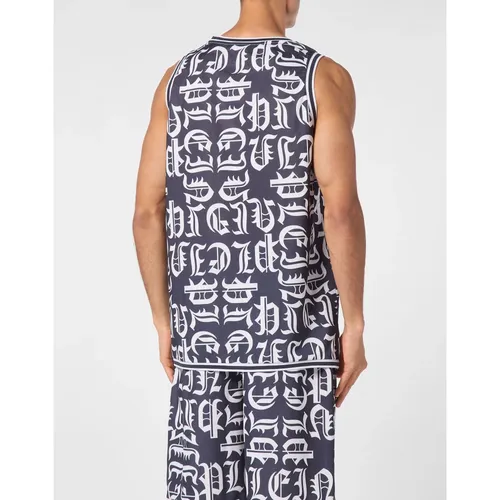 Tops > Sleeveless Tops - - Philipp Plein - Modalova