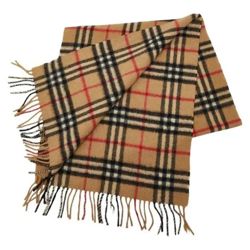 Pre-owned > Pre-owned Accessories > Pre-owned Scarves - - Burberry Vintage - Modalova