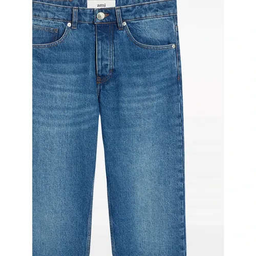 Jeans > Straight Jeans - - Ami Paris - Modalova