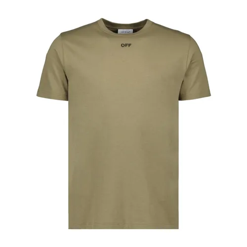 Tops > T-Shirts - - Off White - Modalova