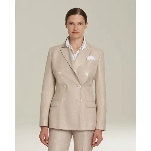 Kiton - Jackets > Blazers - Beige - Kiton - Modalova