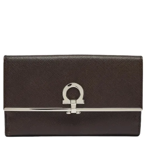 Pre-owned > Pre-owned Accessories > Pre-owned Wallets - - Salvatore Ferragamo Pre-owned - Modalova