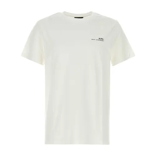 A.p.c. - Tops > T-Shirts - White - A.p.c. - Modalova