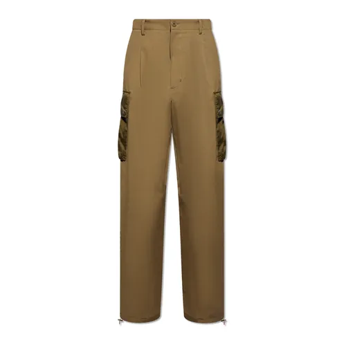 Trousers > Straight Trousers - - Moncler - Modalova