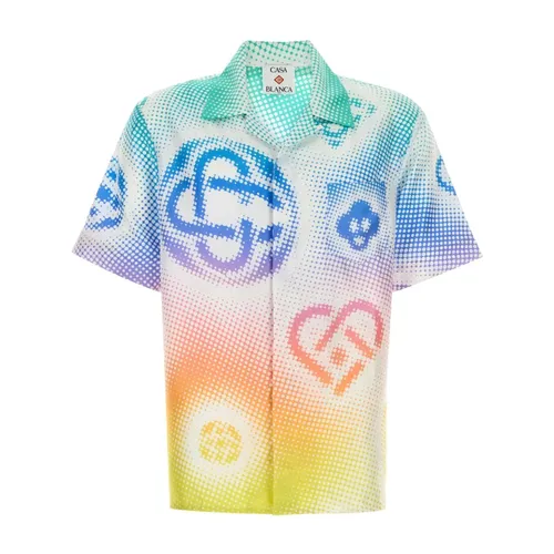 Shirts > Short Sleeve Shirts - - Casablanca - Modalova