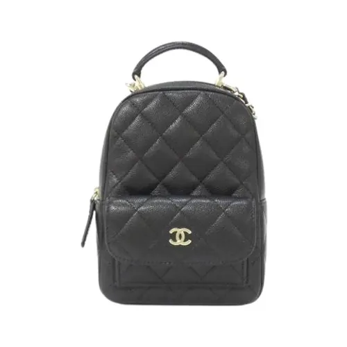 Pre-owned > Pre-owned Bags > Pre-owned Backpacks - - Chanel Vintage - Modalova