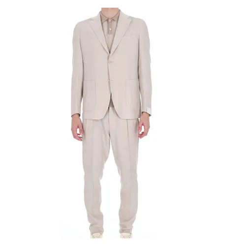 Suits > Suit Sets > Single Breasted Suits - - Eleventy - Modalova