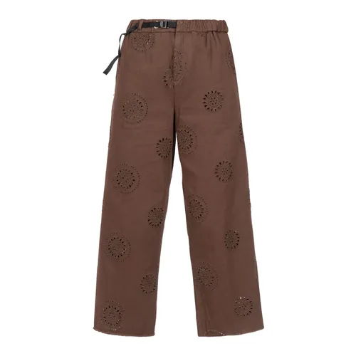 Trousers > Straight Trousers - - White Sand - Modalova