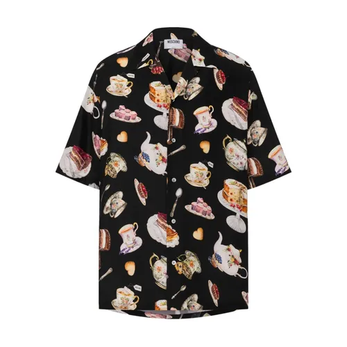 Shirts > Short Sleeve Shirts - - Moschino - Modalova