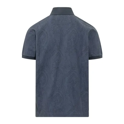 Etro - Tops > Polo Shirts - Blue - Etro - Modalova