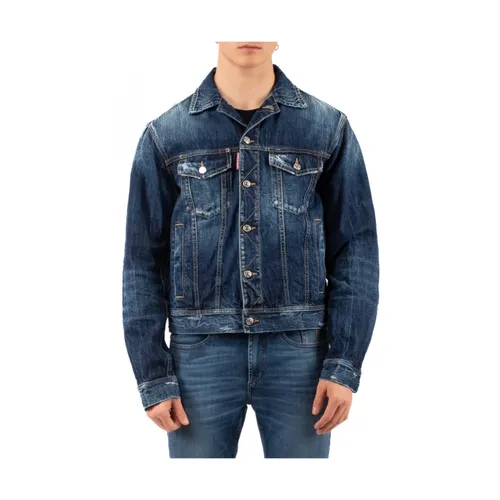 Jackets > Denim Jackets - - Dsquared2 - Modalova