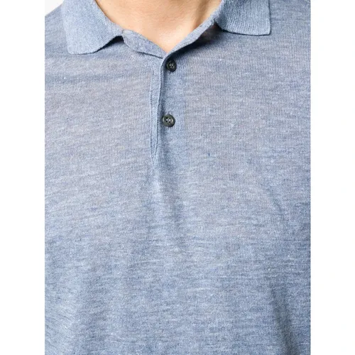 Barba - Tops > Polo Shirts - Blue - Barba - Modalova
