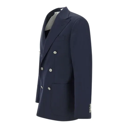 Barba - Jackets > Blazers - Blue - Barba - Modalova