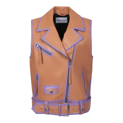Jackets > Vests - - Stand Studio - Modalova