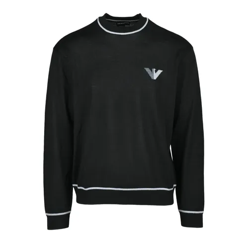 Knitwear > Round-neck Knitwear - - Emporio Armani - Modalova