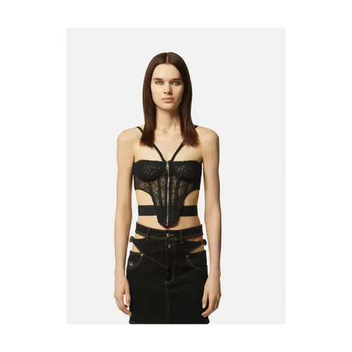 Tops > Sleeveless Tops - - Versace Jeans Couture - Modalova