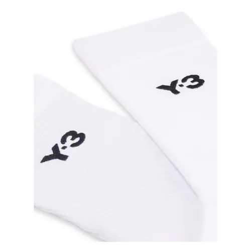 Y-3 - Underwear > Socks - White - Y-3 - Modalova