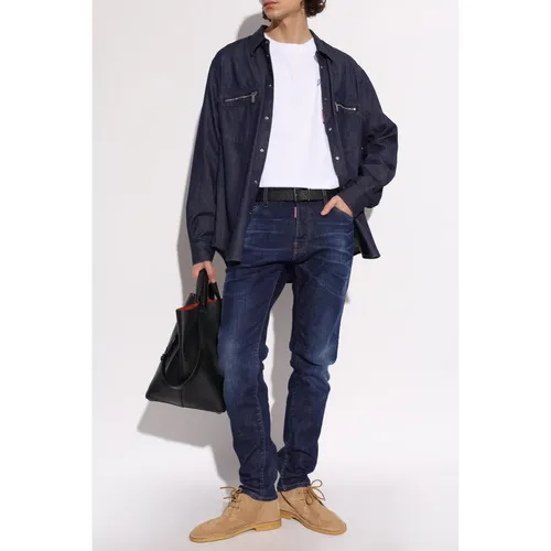 Tops > Long Sleeve Tops - - Dsquared2 - Modalova