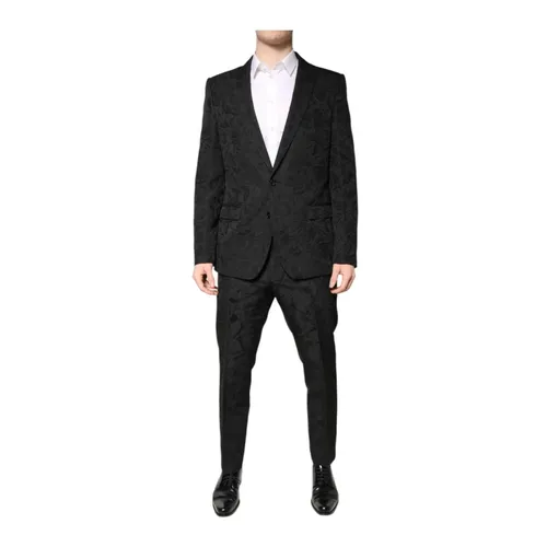 Suits > Suit Sets > Single Breasted Suits - - Dolce & Gabbana - Modalova