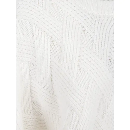 Knitwear > Round-neck Knitwear - - Allude - Modalova