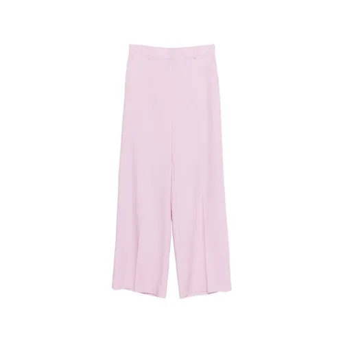Trousers > Wide Trousers - - Msgm - Modalova