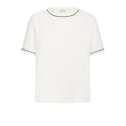 Kaffe - Tops > T-Shirts - White - Kaffe - Modalova