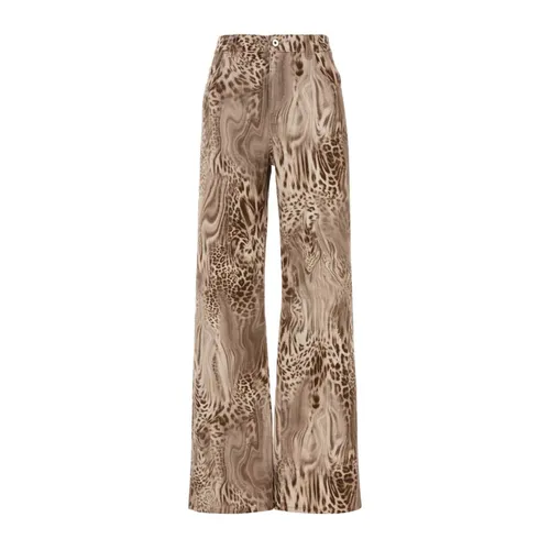 Trousers > Wide Trousers - - Blumarine - Modalova