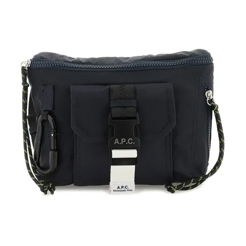 A.p.c. - Bags > Belt Bags - Blue - A.p.c. - Modalova