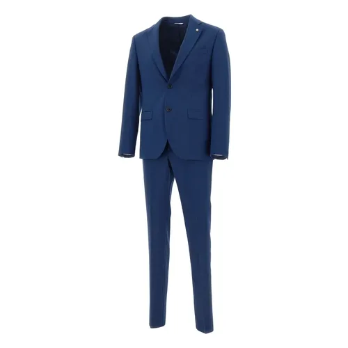 Suits > Suit Sets > Single Breasted Suits - - Manuel Ritz - Modalova