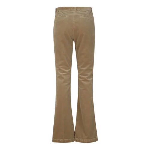 Trousers > Wide Trousers - - Massimo Alba - Modalova