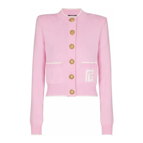 Knitwear > Cardigans - - Balmain - Modalova