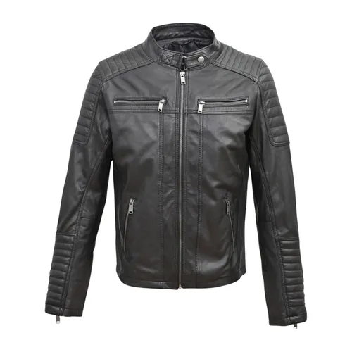 Jackets > Leather Jackets - - Le Temps Des Cerises - Modalova