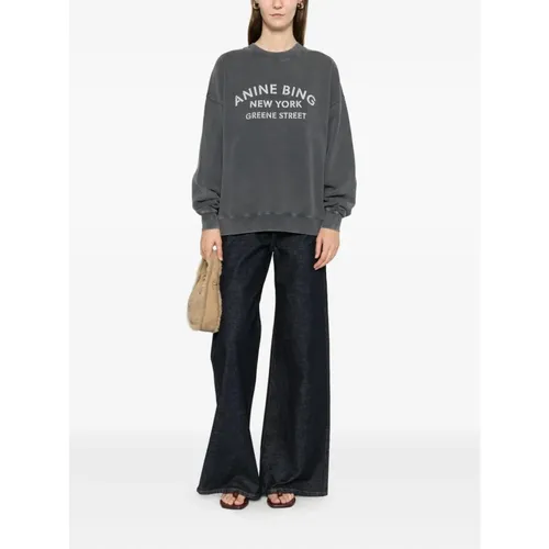 Sweatshirts & Hoodies > Sweatshirts - - Anine Bing - Modalova