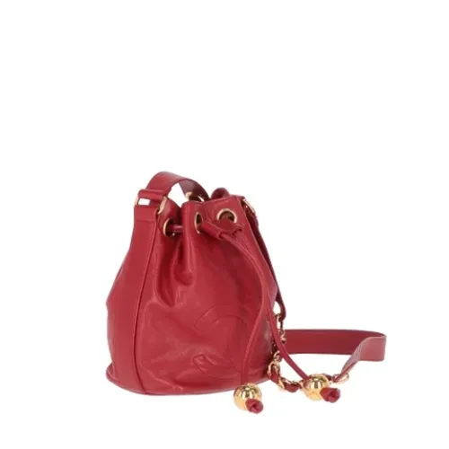Pre-owned > Pre-owned Bags > Pre-owned Bucket Bags - - Chanel Vintage - Modalova