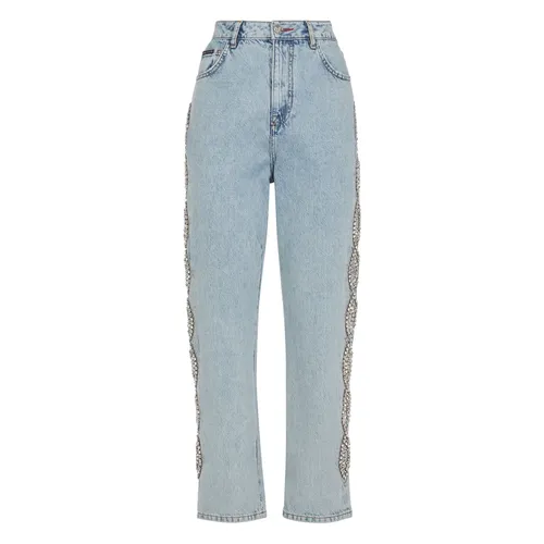 Jeans > Cropped Jeans - - Philipp Plein - Modalova