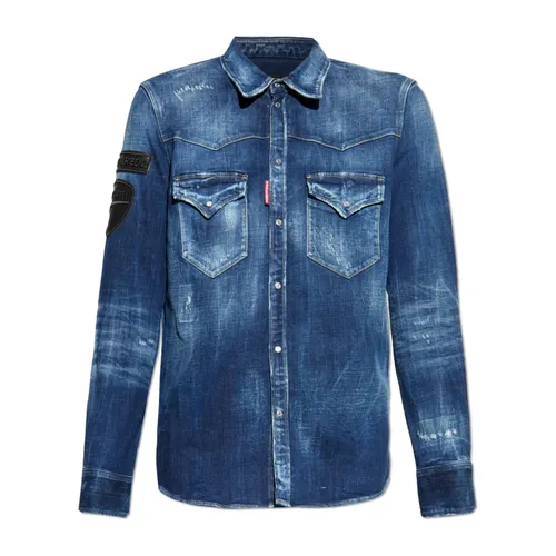 Shirts > Denim Shirts - - Dsquared2 - Modalova