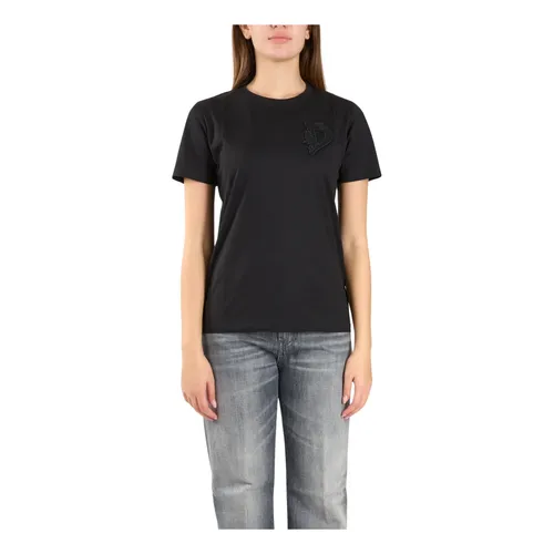 Dondup - Tops > T-Shirts - Black - Dondup - Modalova