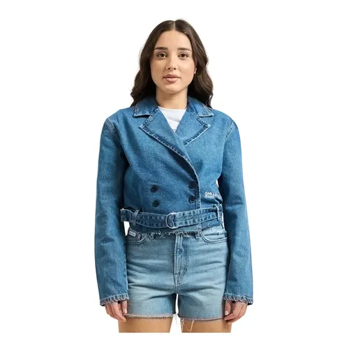 Jackets > Denim Jackets - - Karl Lagerfeld - Modalova