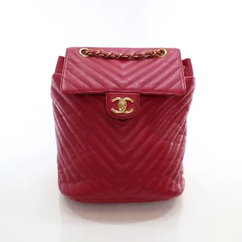 Pre-owned > Pre-owned Bags > Pre-owned Backpacks - - Chanel Vintage - Modalova