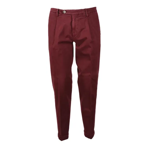 Trousers > Slim-fit Trousers - - Michele Carbone - Modalova