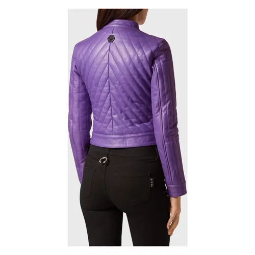 Jackets > Leather Jackets - - Philipp Plein - Modalova