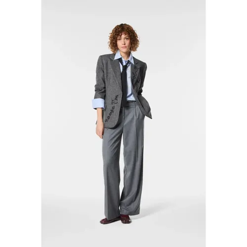 Trousers > Wide Trousers - - Nenette - Modalova