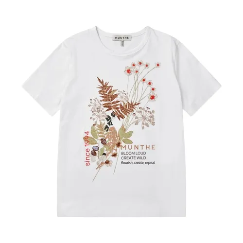 Munthe - Tops > T-Shirts - White - Munthe - Modalova