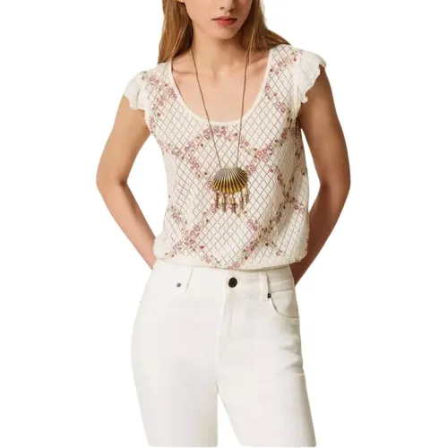 Tops > Sleeveless Tops - - Twinset - Modalova