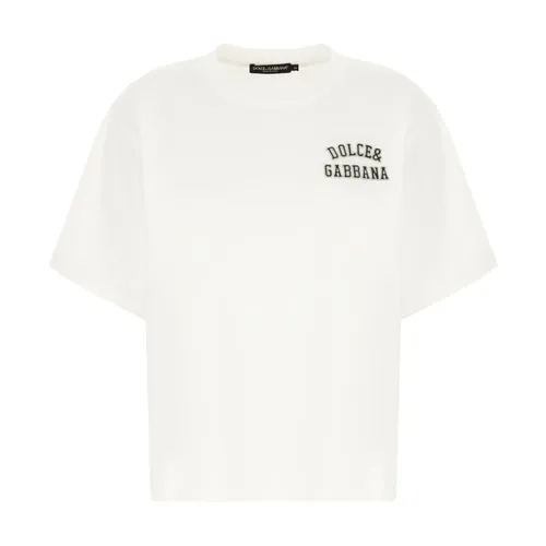 Tops > T-Shirts - - Dolce & Gabbana - Modalova