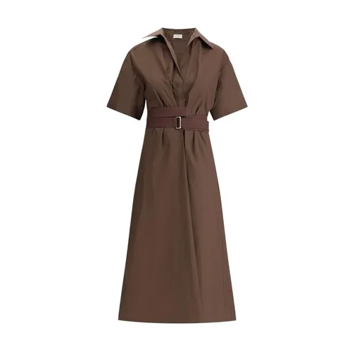 Dresses > Day Dresses > Midi Dresses - - Brunello Cucinelli - Modalova