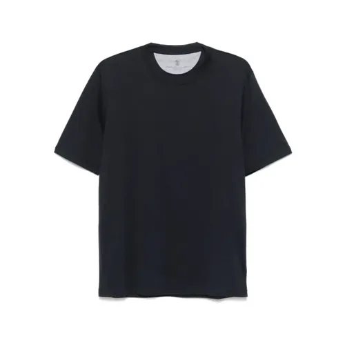 Tops > T-Shirts - - Brunello Cucinelli - Modalova
