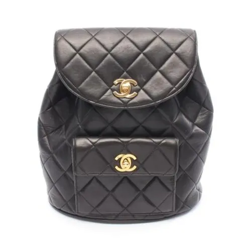 Pre-owned > Pre-owned Bags > Pre-owned Backpacks - - Chanel Vintage - Modalova