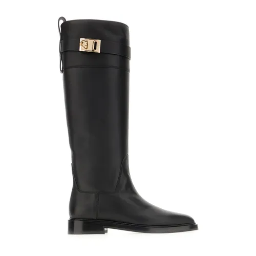 Shoes > Boots > Rain Boots - - Ferragamo - Modalova